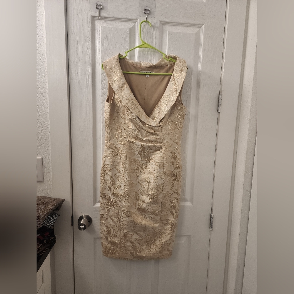 Women's dress Evan Picone, size‎ 10, golden